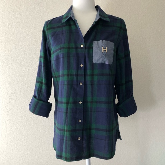 NWT❣️Tommy Hilfiger Button Down Shirt - Picture 1 of 8